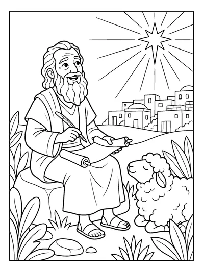 Isaiah 9:6 Coloring Page